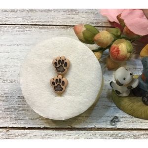 3/$15.00 Dog Paw Earrings